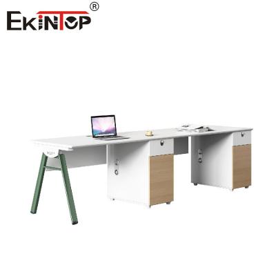 China High-Quality Call Center Workstations With Pedestal Cabinets Modern Style for sale