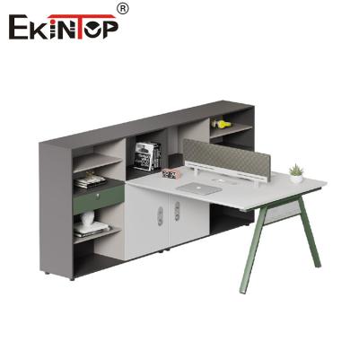 China Modern Style Multi-User Workstation With Partitions Customizable for sale