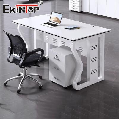 China Office And Home Office Desk Solid Oak Desk Modern Style for sale