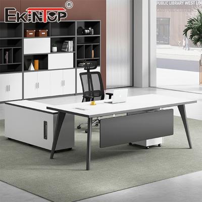 China Moderne tafel Home Office Gebouwmeubilair Set Bureaubureau Schrijftafel Modulair Bureaumeubilair Te koop