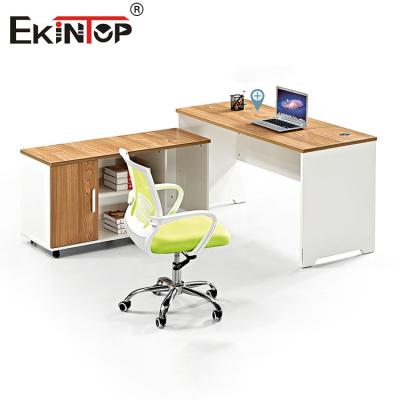 China Office Wooden Staff Table Design Small Office Desk Modular Desk Furniture for sale