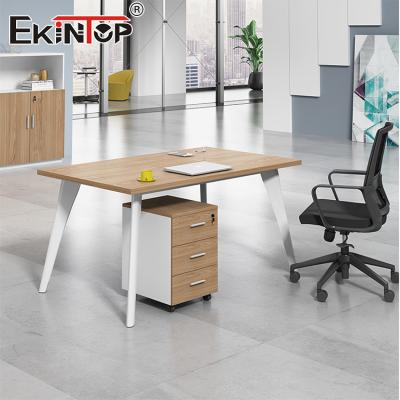 China Modern Office Desk Design Metal Frame Modular Office Small Desk Table for sale