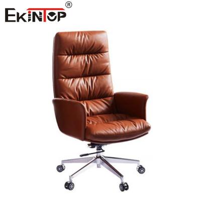 China Executive Leather Chair Custom Office Furniture Factory Home Office Desk Chair for sale