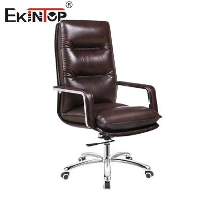 China Factory Hot Sale Manager Chair PU Leather Boss Executive Leather Chair Quality Office Chairs for sale