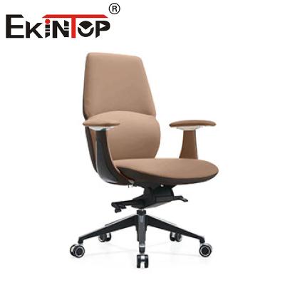 China Modern Style Leather Office Chair Comfortable Home Use Leather Club Chairs for sale