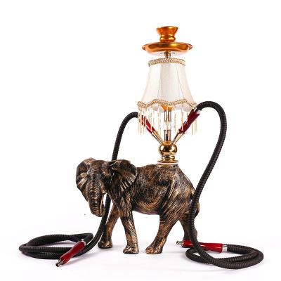 China Wholesale Animal Shisha Narguile Narguile Woyu Size Resin Elephant Hookah Smoking Nonsense for sale