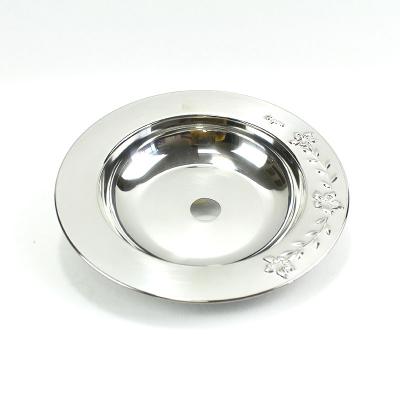 China Wholesale Hookah Loungh Stainless Steel Hookah Dish Shisha Parts Charcoal Dish Smoke Ash Dish for sale