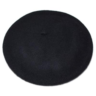 China Hot Selling Character Women French Wool Beret Hats - Solid Color Classic Beanie Winter Cap for sale