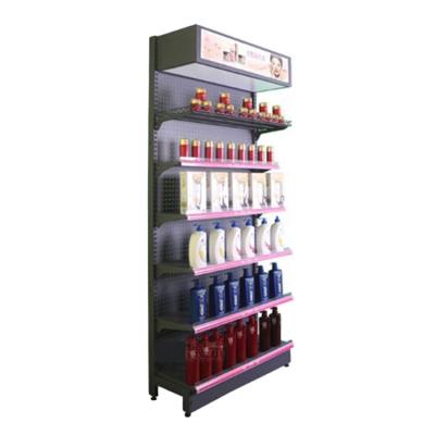 China Supermarket Shampoo Removable Or Large Assembly Retail Sales Rack / Metal Detergent Rack for sale