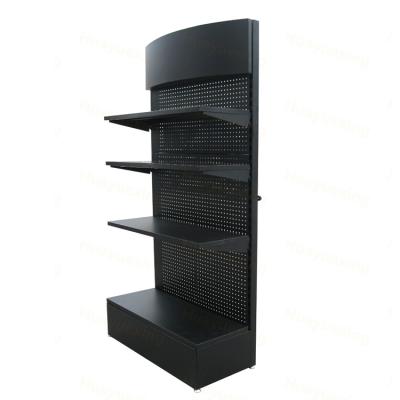 China Single Sided Heavy Duty Gondola Shelving Unit / Used Supermarket Equipment / Heavy Duty Display Shelving Rack for sale