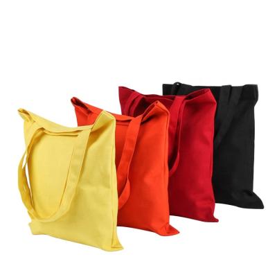 China Wholesale Cheap High Quality Handled Cotton Canvas Tote Bags For Shopping for sale