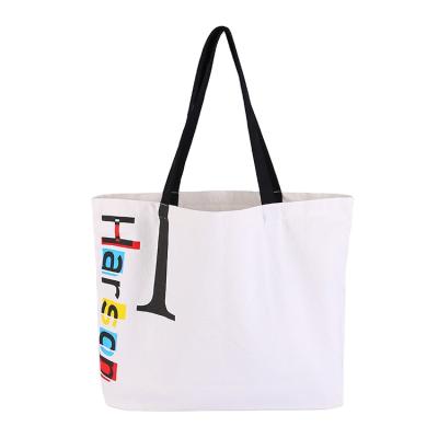 China Eco Friendly Handled Recycle Cheap Hot Sale Cotton Shopping Bag Reusable Foldable for sale