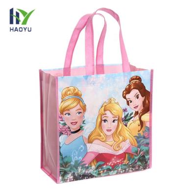 China Recyclable Non Woven Handled Bag Logo Custom Non Woven Shopping Bag for sale