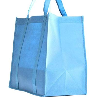 China Cheap Shopping Non Woven Biodegradable Handled Eco Reusable Large Tote Grocery Carrying Cloth Bag Nonwoven Carry Bag /folding Custom for sale