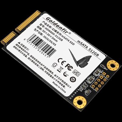 China Internal SSD 128GB 240GB Goldenfir Msata SSD 512GB 1TB SSD Hard Drive Solid State Disk for laptop mini sata3.0 for sale