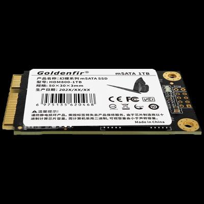 China Goldenfir MSATA Mini SSD 128GB 256GB 512GB 1TB 64GB Internal Solid State Drive SATA Disk for sale