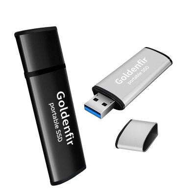 China Portable External SSD Goldenfir USB 3.0 SSD 128GB 256GB 512GB Solid State Drive en venta