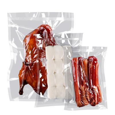 China Sustainable Customized Nylon Vacuum Sealing Bags For Meat And Vegetables Vacuum Freezer Bags For Food Storage Compound Vacuum Bags for sale