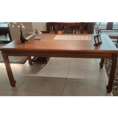 China Table manufacturers direct selling tea table standard size Nordic wooden tea table 1760*810*750mm for sale