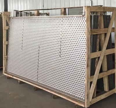 China Embossed Factory Design Fully Welded Plate Heat Exchanger for sale