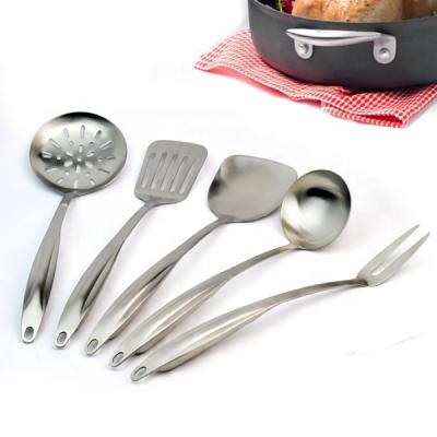 China Sustainable New Collection 5 Piece Stainless Steel Kitchen Cooking Tools for sale