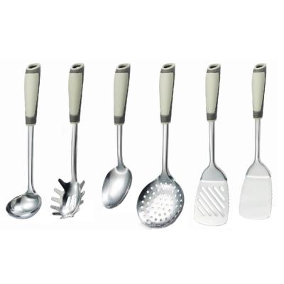 China Sustainable High Quality 6pcs Stainless Steel Kitchen Cooking Tool Kit for sale