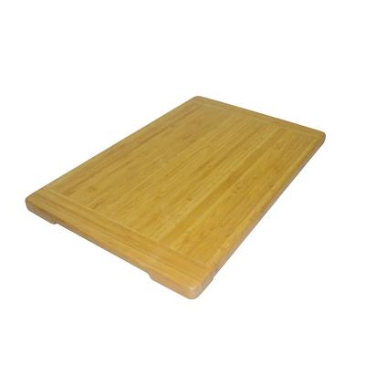 China Large Sustainable Kitchen Chopping Plate High Quality Bamboo Wood Cutting Chopper for sale