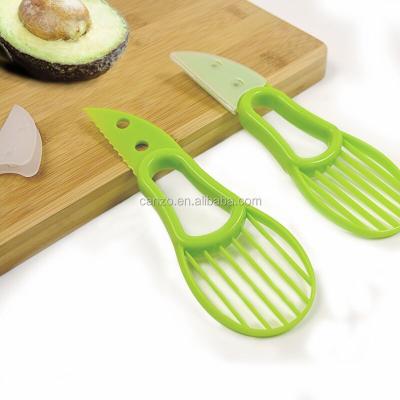 China China Viable Wholesale Practical 3 in 1 Avocado Slicer Knife Cutter Tool for sale