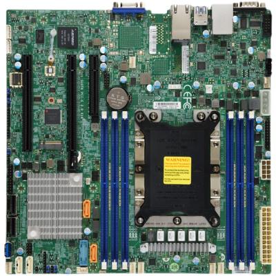 China Supermicro Server C621 microATX DDR4 LGA-3647 GbE Industrial Server/Workstation Package X11SPM-F Single LAN SATA3 (6Gbps) for sale