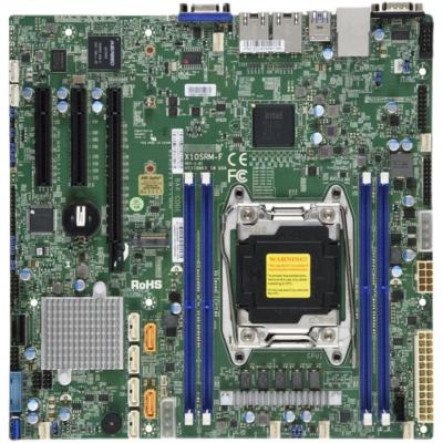 China X10SRM-F industrial server/workstation package motherboard for Supermicro server 2011 single channel 10 pin SATA3 micro-ATX E5-1600 E5-2600 C612 ch for sale