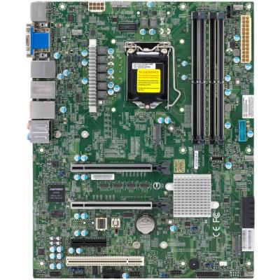 China X12SCA-F server/workstation package industrial motherboard for Supermicro Workstation W480 IPMI tenth chip single channel i9 i3 i5 i7 generation for sale