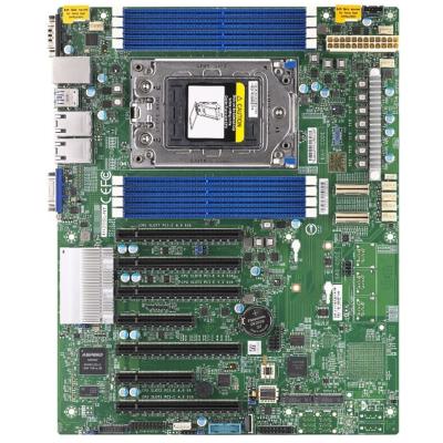 China H12SSL-NT Industrial Server/Workstation Bundle Motherboard for Supermicro Single-Socket Server EPYC7002 Gigabit Ethernet Port Supports 4GPU IPFS for sale