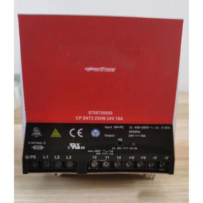 China Original Weidmuller 8708700000 CP SNT3 250W 24V 10A Test Desktop Power Supply Before Shipment for sale