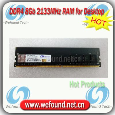 China Office Desktop Team DDR4 8G RAM 2133 Memory For PC 100% 8GB for sale