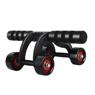 China Home Use Exercise Roller Four Wheel Abdominal Abdominal Muscles For Men Home Fitness Equipment for sale