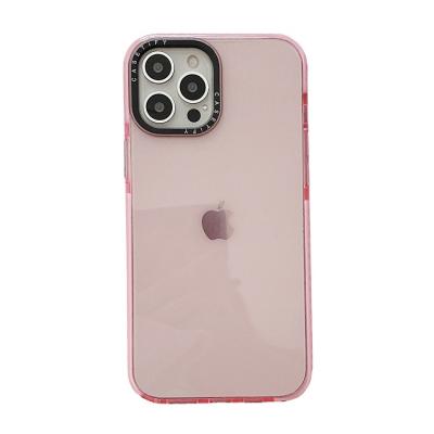 China 2021 Wholesale Transparent Soft Shockproof Colorful Anti-fall Phone Case For Mobile Phone Case for sale