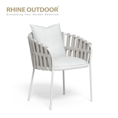 China New Design Modern Outdoor High Quality Patio Balcony RHINE Chair Rope Chair for sale