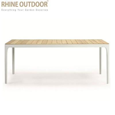 China RHINE OUTDOOR modern good quality cost effective outdoor dining table high table for outdoor for sale