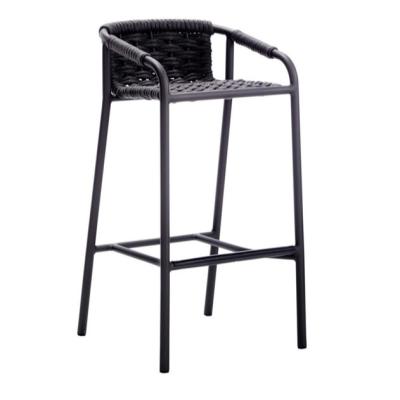 China Fashion Design Modern Contemporary Bar Chair With Arms Rope Bar Chair for sale