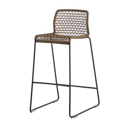 China Modern factory direct wholesale outdoor rattan bar chair bar stool umpire chair for sale