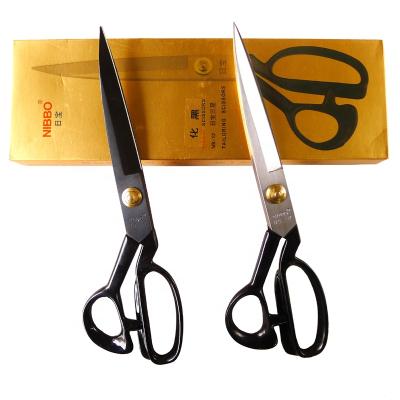 China Other Brand NIBBO Chinese Tailor Scissors 9 Inch 10 Inch 11 Inch 12 inc Carbon Steel Refined Garment Scissors Pointed Tailoring Scissors. for sale