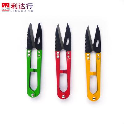 China LDH Steel Toothed Wire Cutter, Wire Cutter, Cross Color Handle Point Cutter, Wire-Fine Spring Scissors THREAD CLIPPERS for sale