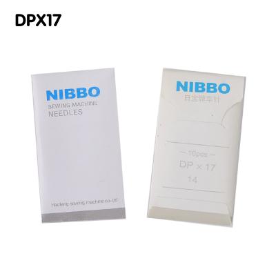 China Garment Shops Hot Sale In China Sewing Machine Needles NIBBO DPx17 Car Dy Machine Needle Computer Flower Synchronous Prototype Needle DP*17 for sale