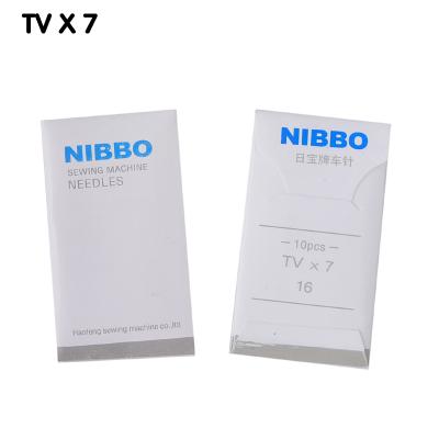 China Garment Shops Hot Sale In China Sewing Machine Needles NIBBO TVX7 Tvx7 For All Industrial Single And Double Needle Chainstitch Machine for sale