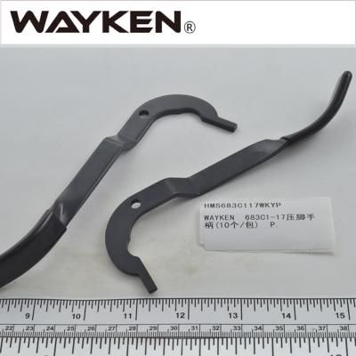 China Taiwan WAYKEN Eastman 683C1-17 FABRIC CUTING MACHINE PART 683C1-17 High End Pressure Foot Lever for sale