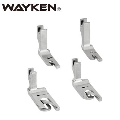 China Taiwan WAYKEN Industrial Portable Sewing Machine Hemmer Presser Foot For Single-needle Flat Bed Home Supplies Presser Feet Tools for sale