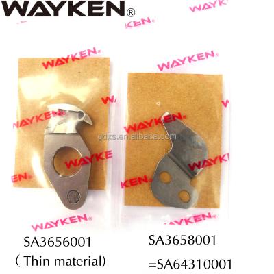 China Factory Taiwan WAYKEN thin material moving knife SA3656001 fixed knif SA3658001=SA64310001 for Brother430D sewing machine part for sale