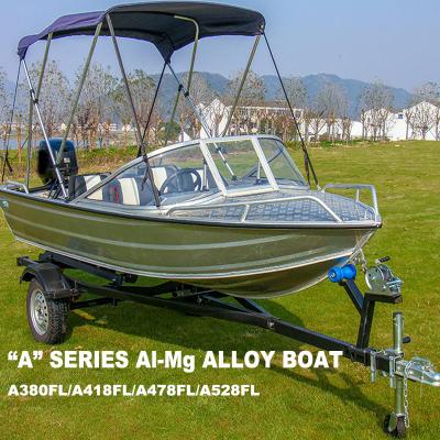 China Small Jet Ski Yacht Fishing Boat For 10ft Aluminum Pleasure Craft Sale for sale