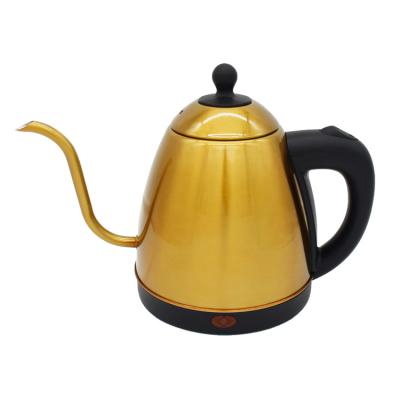 China Wholesale 360 ​​Degree Rotation Base Gooseneck Electric Kettle 360 ​​Degree Rotating Base 1.2L Stainless Steel Coffee Kettle for sale