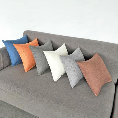 China PORTABLE hot sale cotton canvas new style skin friendly cushion decorative thickened soft cushion for sofa for sale